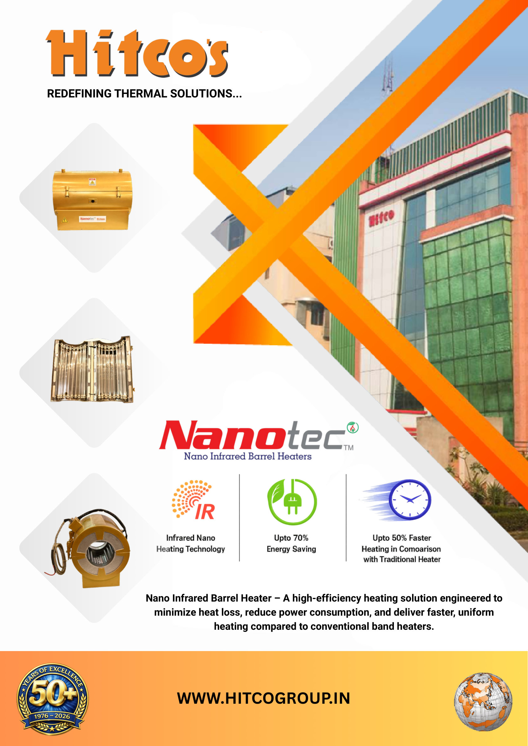 Nanotec Infrared Heater catalog cover
